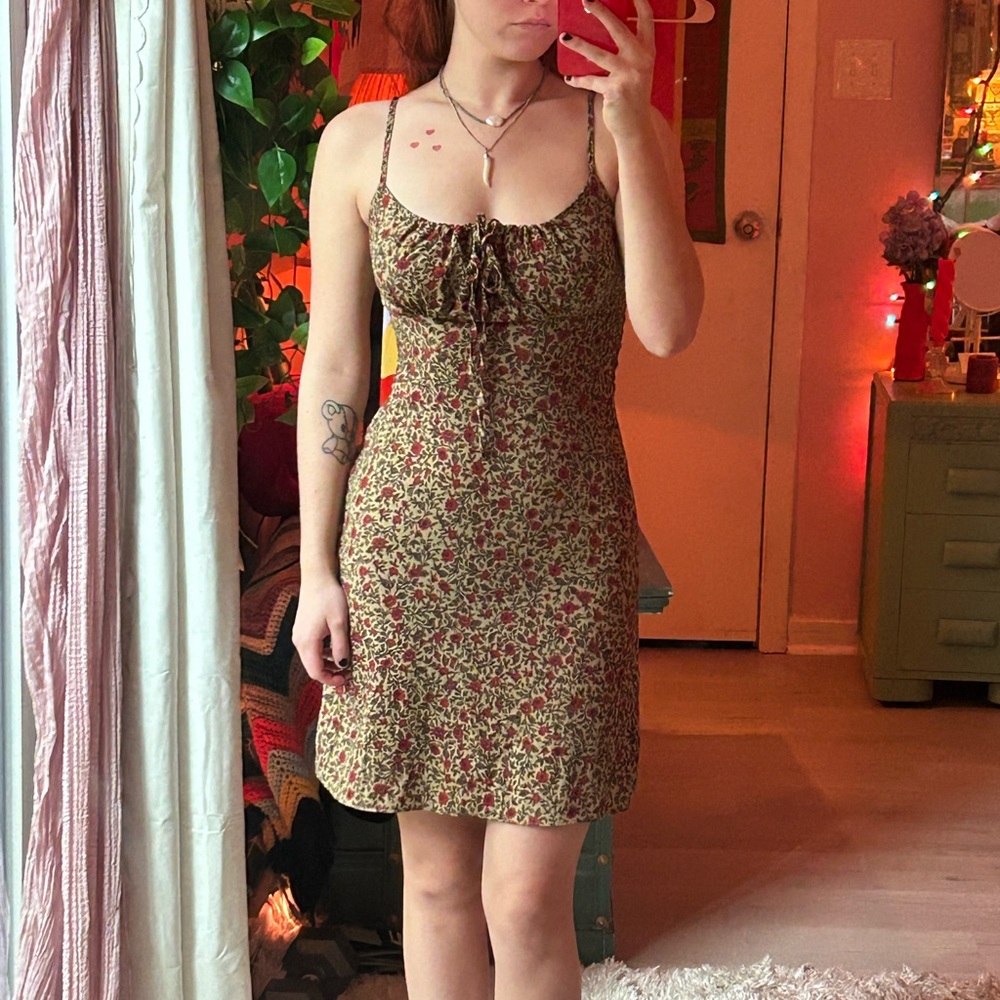 Dupe realisation par Inez dress in dahlia